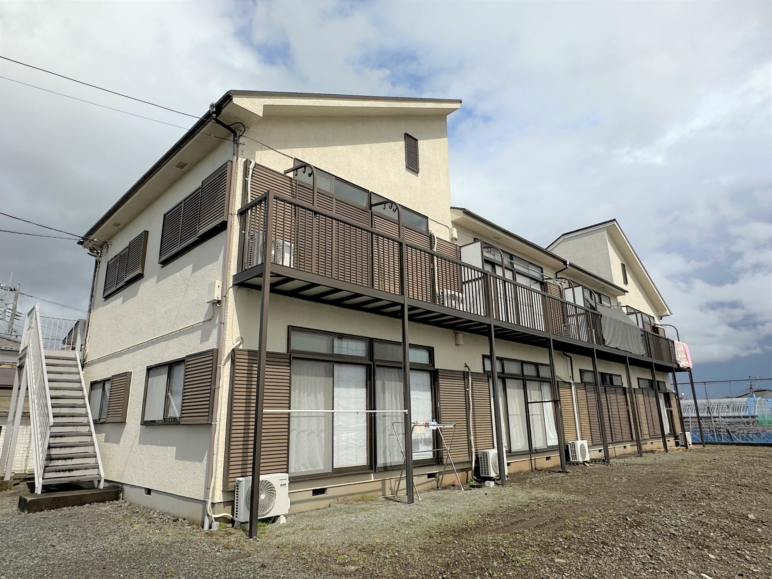 ■平沢ハイツ　2ＤＫ（38.88㎡）　　　　　　　　　　　　　　　　　　　　　　　敷金礼金ゼロ　敷地内駐車場(複数台利用可)